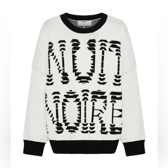 One Teaspoon NWT NUIT NOIRE Batwing Sweater  SZ M 2024 Collection - Picture 5 of 7